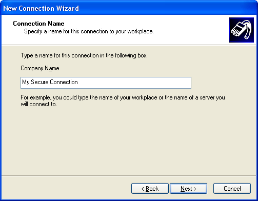 Setup VPN on Windows XP SP3 - Step 8