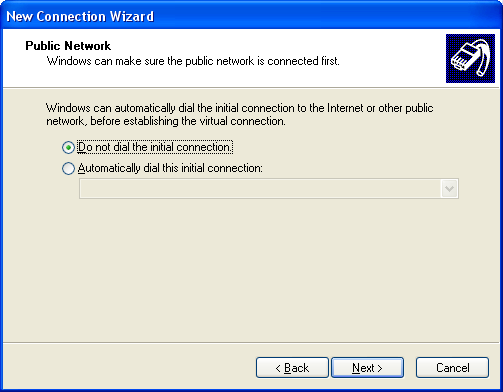 Setup VPN on Windows XP SP3 - Step 9