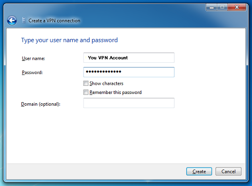 Setup PPTP VPN on Windows 7 Seed4.Me VPN