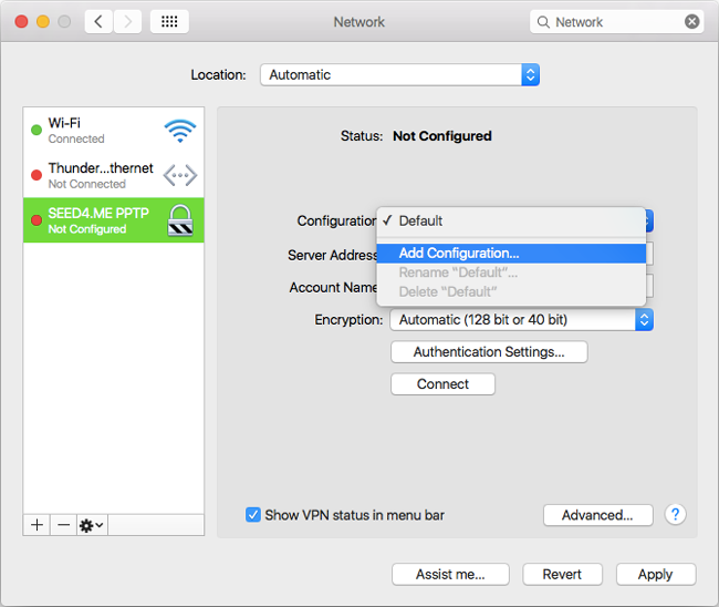 free vpn client for mac os x sierra