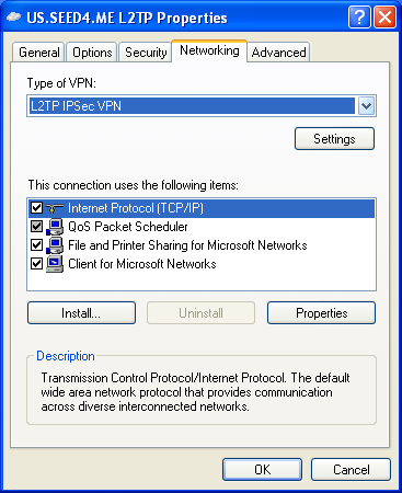 Setup L2tp Vpn On Windows Xp Seed4 Me Vpn